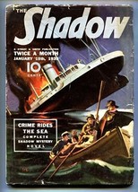 Shadow 1939 Jan 15- Street And SMITH-RARE Pulp Magazine Vg - $236.44