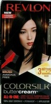 1 Revlon 30 20N Brown Black Ammonia Free Vivid Hair Color Colorsilk Buttercream