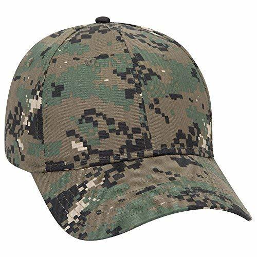 OTTO Digital Camouflage Cotton Blend Twill 6 Panel Low Profile Baseball ...