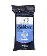 EO Products Hand Sanitizer Wipes Lavender, 10 Wipe(s) - $7.19
