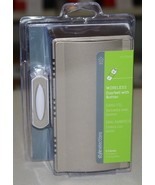 Style Selections 0322614 Wireless Doorbell 3 Chimes Nickel Finish - $28.99
