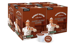 Donut House Coffee Single-Serve Keurig K-Cup Pods Light Roast 96cups BB 05.2023