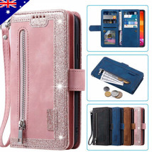 For Samsung S23 S22 S21 FE S20 Ultra S10 9 Plus Case Flip Leather Wallet Cover - $56.84