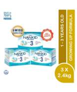 Nestle NANKID OPTIPRO Stage 3 with 2&#39; -FL BIB (2.4kg x 3) FREE SHIPPING  - $499.80