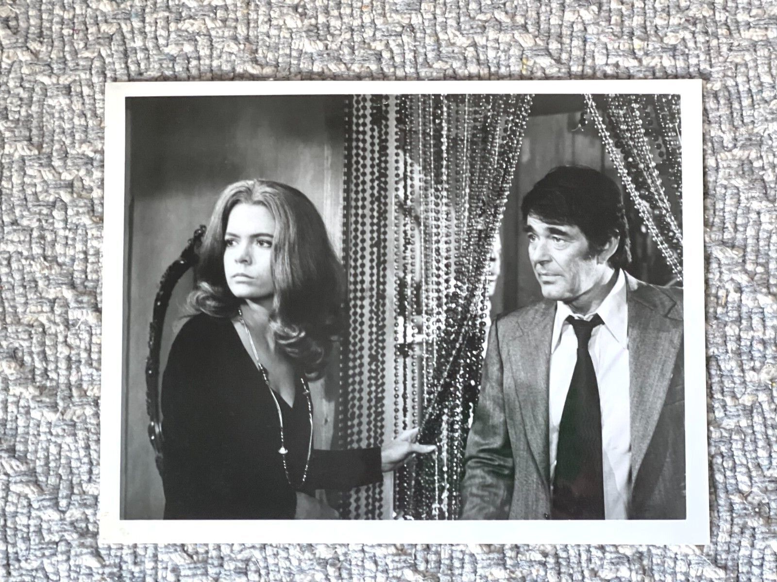 Vintage 1970's ABC Press Release Photo Merideth Baxter and Stuart