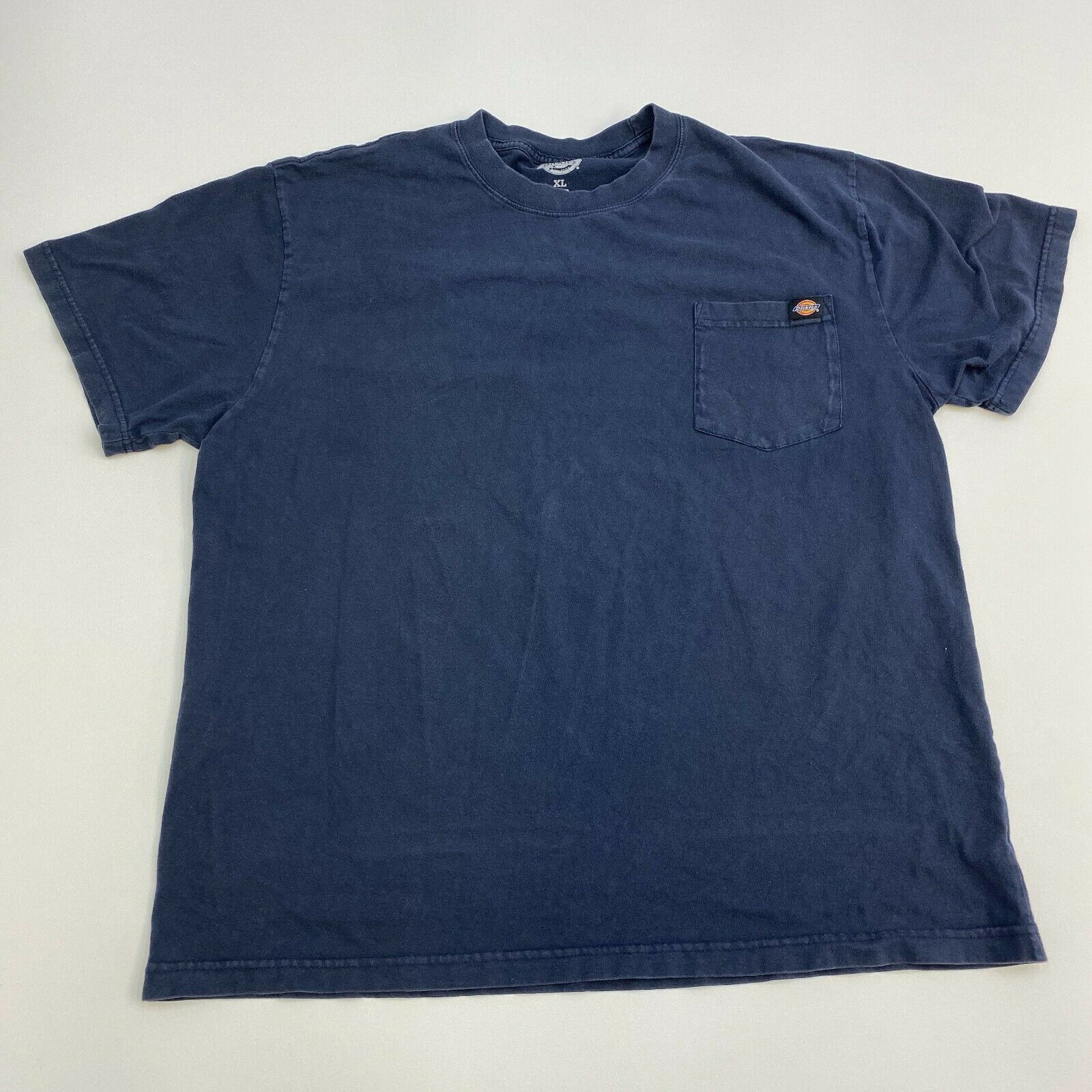 Dickies Shirt Mens XL Blue Pocket Front Short Sleeve Casual Workwear ...