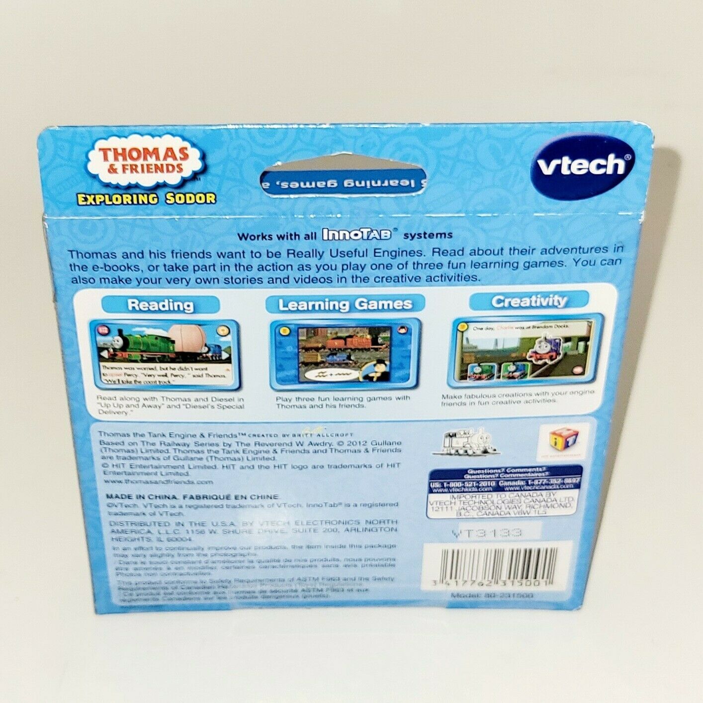 VTech InnoTab Software Thomas & Friends and similar items