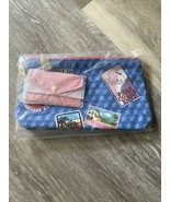 Estee Lauder Makeup Travel Bag Clutch Set Accessories Tag Zip Personaliz... - $8.50