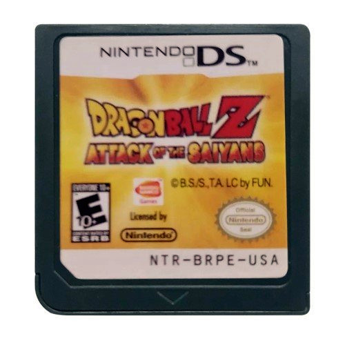 Dragon Ball Z Attack of The Saiyans DS NDS Game Cartridge USA Version