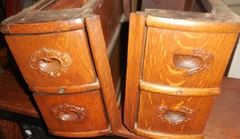 New Home Vibrating Shuttle Cabinet Drawers In Holders Set Of 2 & 2 Fake Drawers - $35.00