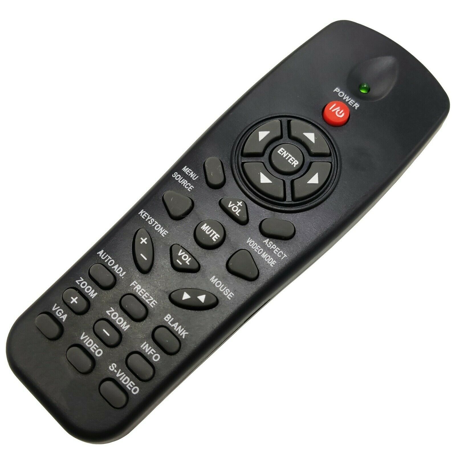 Projector Remote Control for Dell 1220, 1450, 1550, 1650, 1850, P318S ...