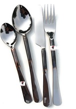 Medieval Eating Utensil Set Silverware Flatware Stainless Steel Fork Spoon Knife image 3