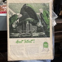 Vintage Quaker State Motor Oil Art Ad 1940’s - $9.95