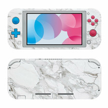 For Nintendo Switch Lite Protective Vinyl Skin Wrap White Pearl Decal - $11.55