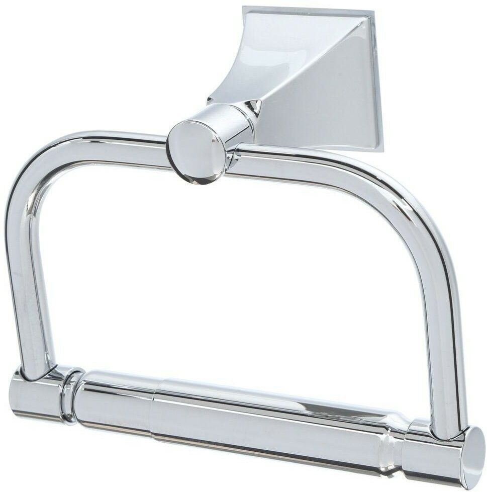 Toilet Paper Holder WallMounted Single Post Pivot Rod Included