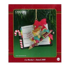 Carlton Cards Heirloom Ornament Co-Worker Dated 2000 #CXOR-013C - $17.99