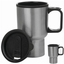 COFFEE TRAVEL MUG 14oz Stainless Steel Hot Cup Liner Tumbler Travel Drin... - $11.99
