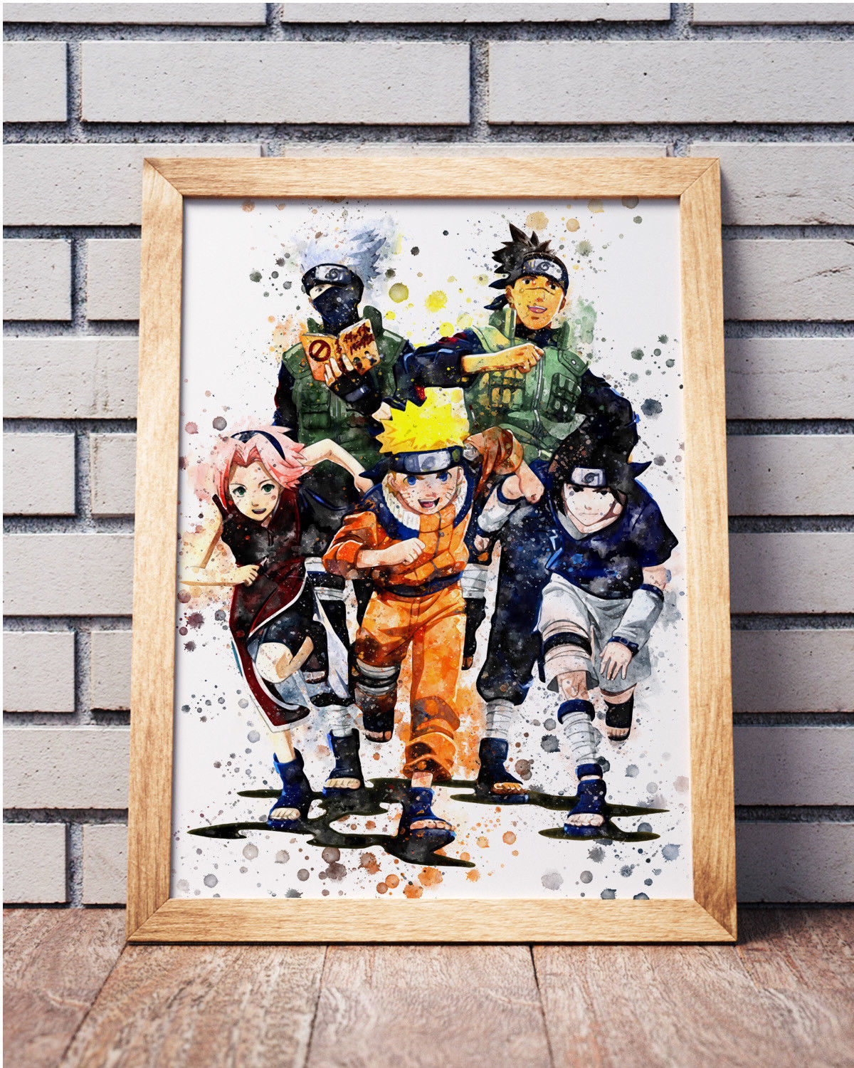 Naruto Anime Poster Manga Print Boruto Sasuke Art Big Size up to ...