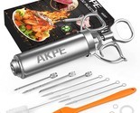 Meat Injector, Stainless Steel Marinade Injector Syringe For Bbq Grill And Turke