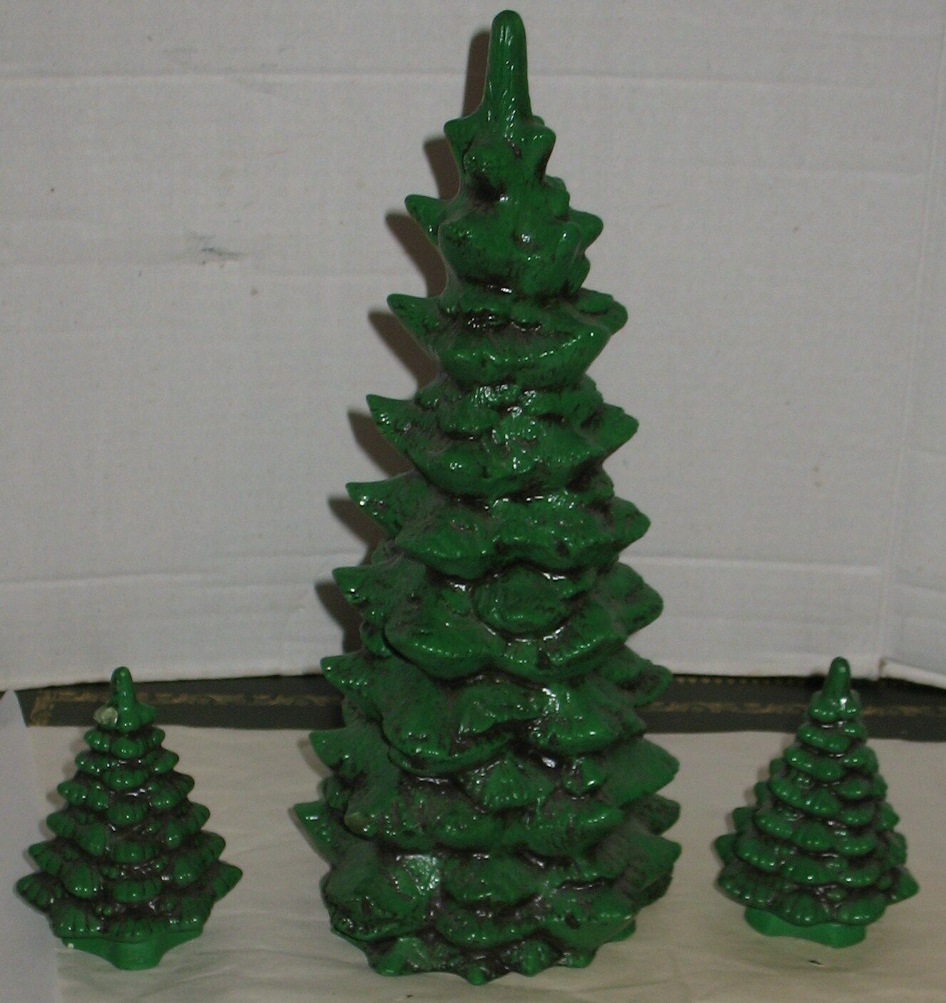 small christmas tree figurines