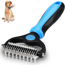 Pet Grooming Dematting Comb Rake Brush for Dogs and Cats Removes Loose U... - $15.48