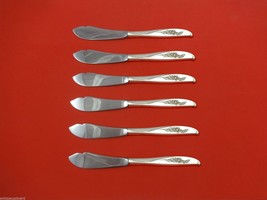 Penrose by Wallace Sterling Silver Trout Knife Set 6pc. HHWS  Custom Made 7 1/2" - $424.71