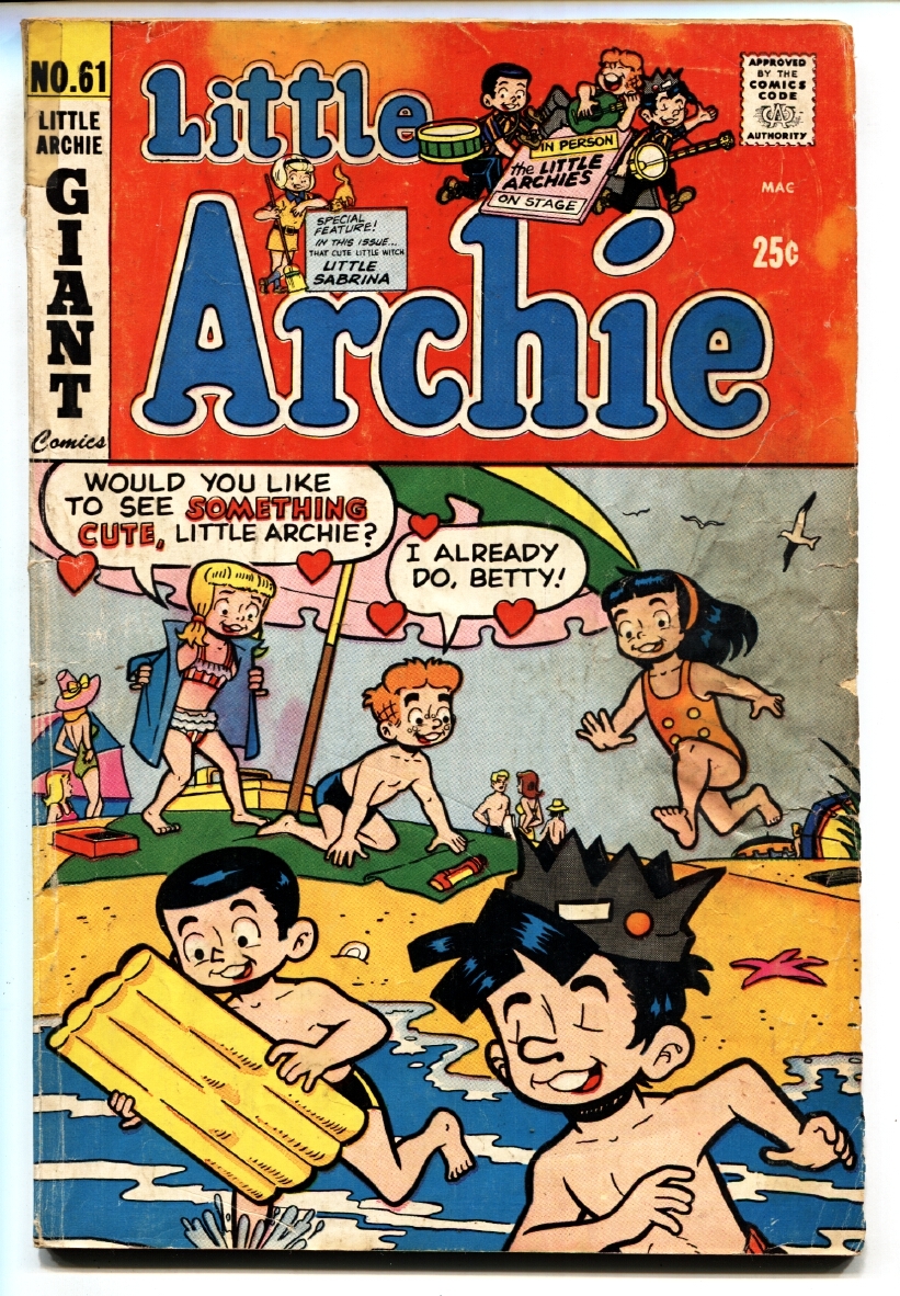 Little Archie 61 First appearance of LITTLE SABRINA Comics & Graphic