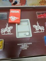 Vintage 1975 RISK Board Game Parker Brothers World Conquest Excellent - READ  image 4