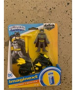 New Imaginext Fisher DC Super Friends Batman &amp; Batcycle - $19.74