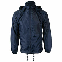 Men's Water Resistant Reversible Fleece Lined Windbreaker Jacket w/ Defect 3XL image 1
