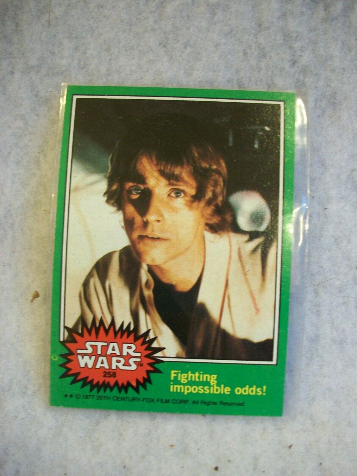 Star Wars Series 4 (Green) Topps 1977 Trading Card 258