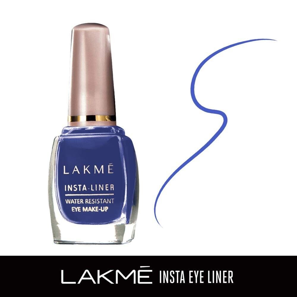 Lakme Insta Eye Liner, Blue, 9ml (1PC) Kajal, Good for Eyes FREE SHIP