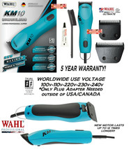 Wahl KM10 Bleu 2-Speed Ultimate Coupe-Ongles KIT&10, 10 Large Lame Kit Pet Soin - $439.17