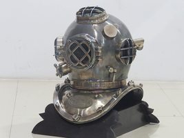 NauticalMart Rare Morse Navy MK V Diving Divers Helmet