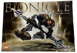 Lego Bionicle Panrahk 8587 Instruction Manual Booklet Only - $11.05