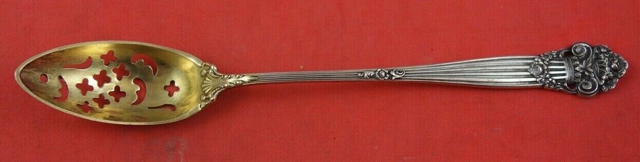 Primary image for Georgian by Towle Sterling Silver Olive Spoon Original Gold Wash 6 1/4"