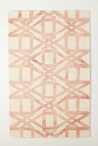 Area Rug 4' x 6' Marengo Hand Tufted Anthropologie Woolen Carpet Free Delivery - $349.00
