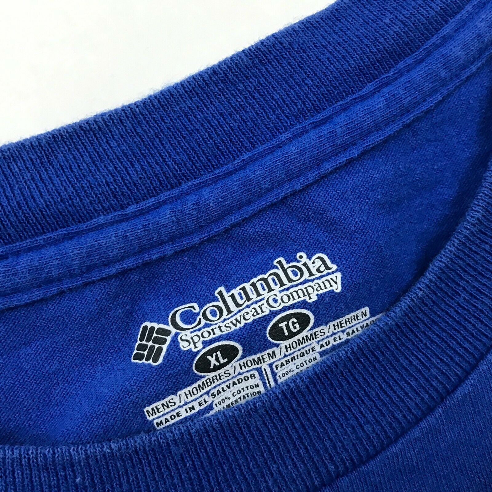 Columbia Sportswear Shirt Mens XL Extra Large Retro Logo ...