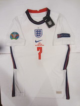 Jack Grealish England 20/21 Euro Final Match White Home Soccer Jersey 20... - $80.00