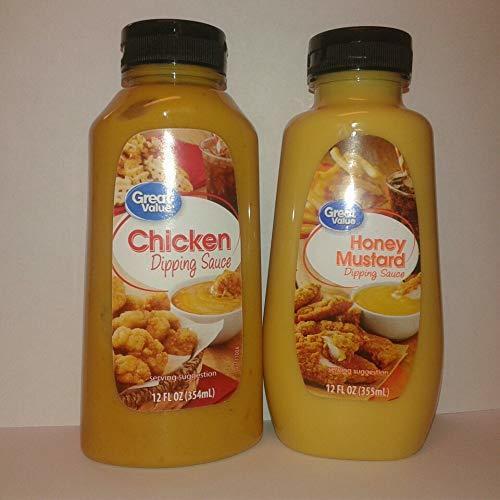 Great Value Chicken Dipping Sauce, 12 fl oz Honey Mustard Sauces