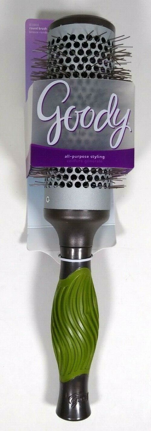 Primary image for GOODY Grip N' Style Hot Round Brush All Purpose Styling - 1 Brush 03866 Green