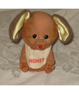 Vintage 60&#39;s Fuzzy Honey Bear Bank - $32.99