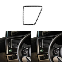 Left Side Dashboard Air Vent Outlet Carbon Fiber Trim For Honda Civic 9t... - $14.36