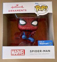 2021 Hallmark Christmas Ornament Funko POP! Spider-Man Spiderman Marvel New 3” - $19.99