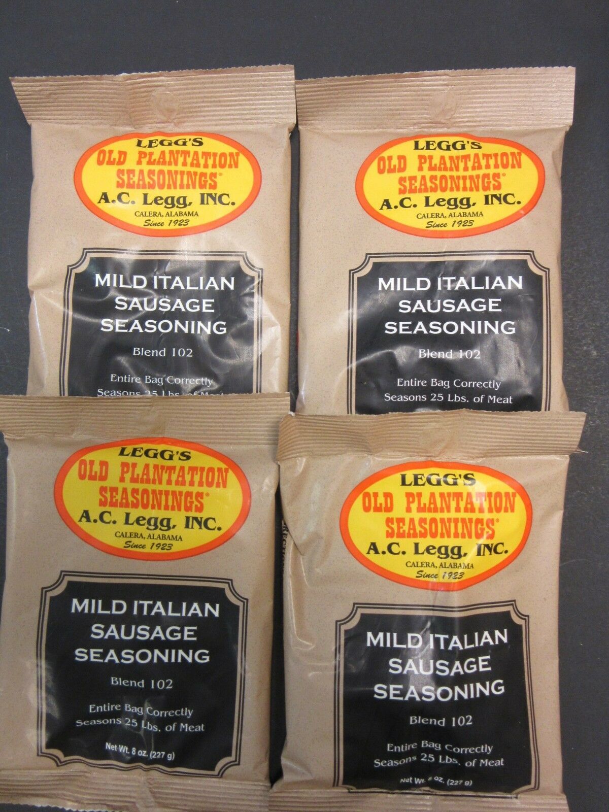 MILD Italian Sausage Seasoning for 100 of meat venison pork beef link