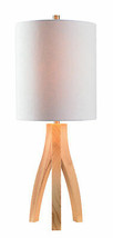 Kenroy Home Modern Table Lamp, 27 Inch Height with Natural Wood Grain Finish - $104.85