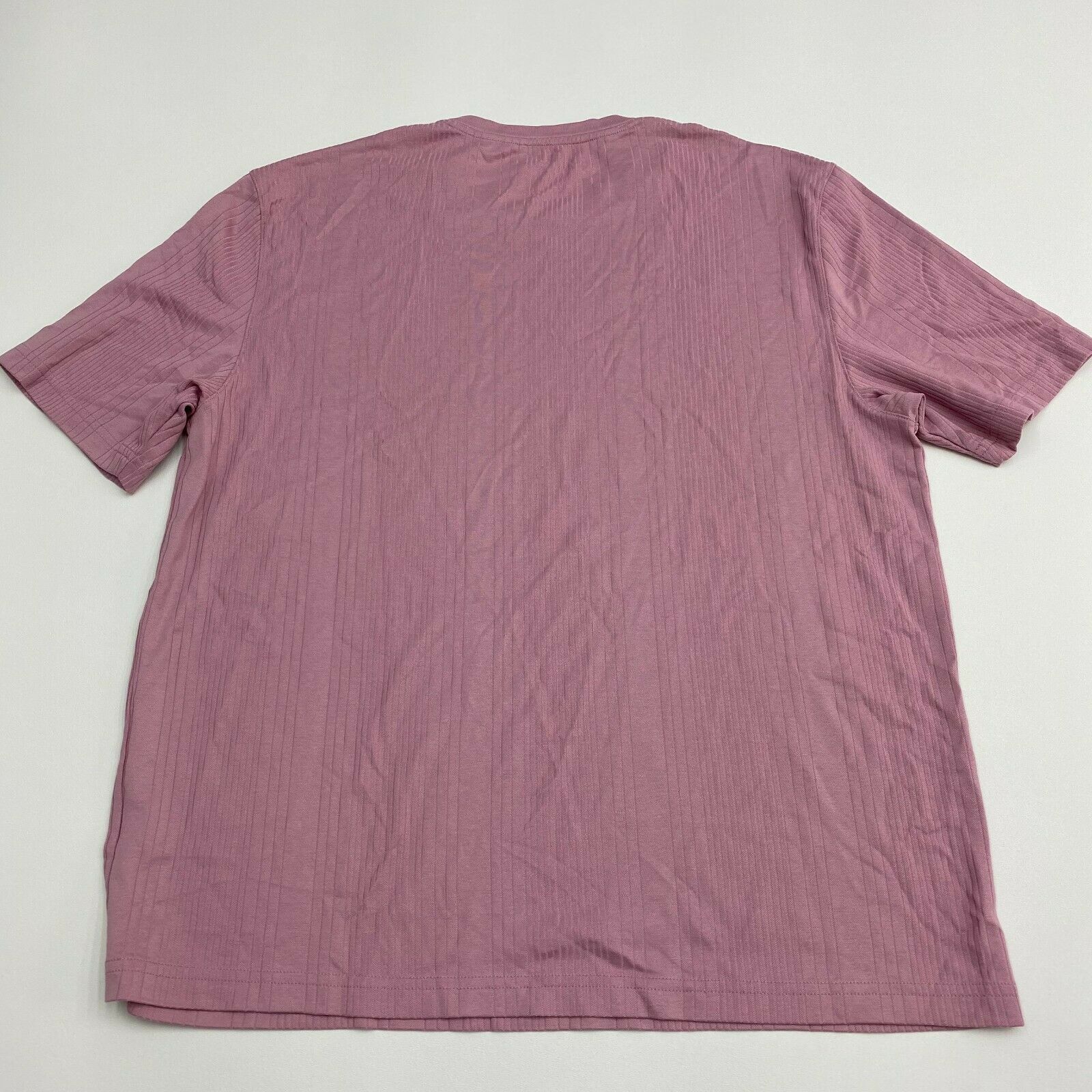 Claiborne Shirt Mens XXL Light Purple Crew Neck Short Sleeve Casual - T ...