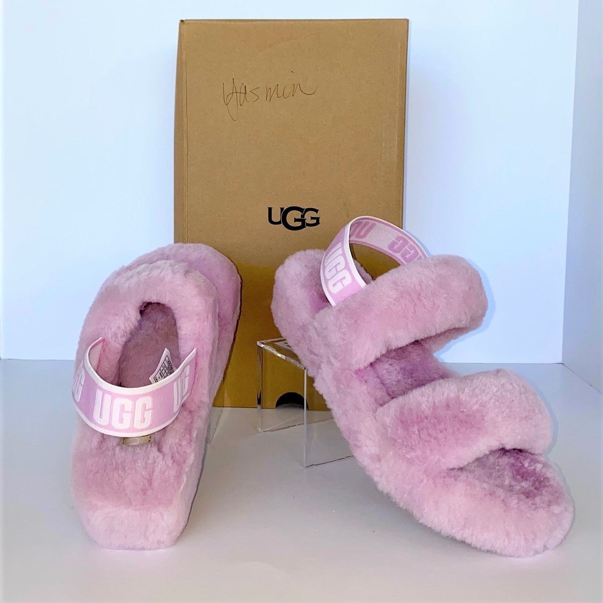 UGG Oh Yeah California Pink Slides - $115.00