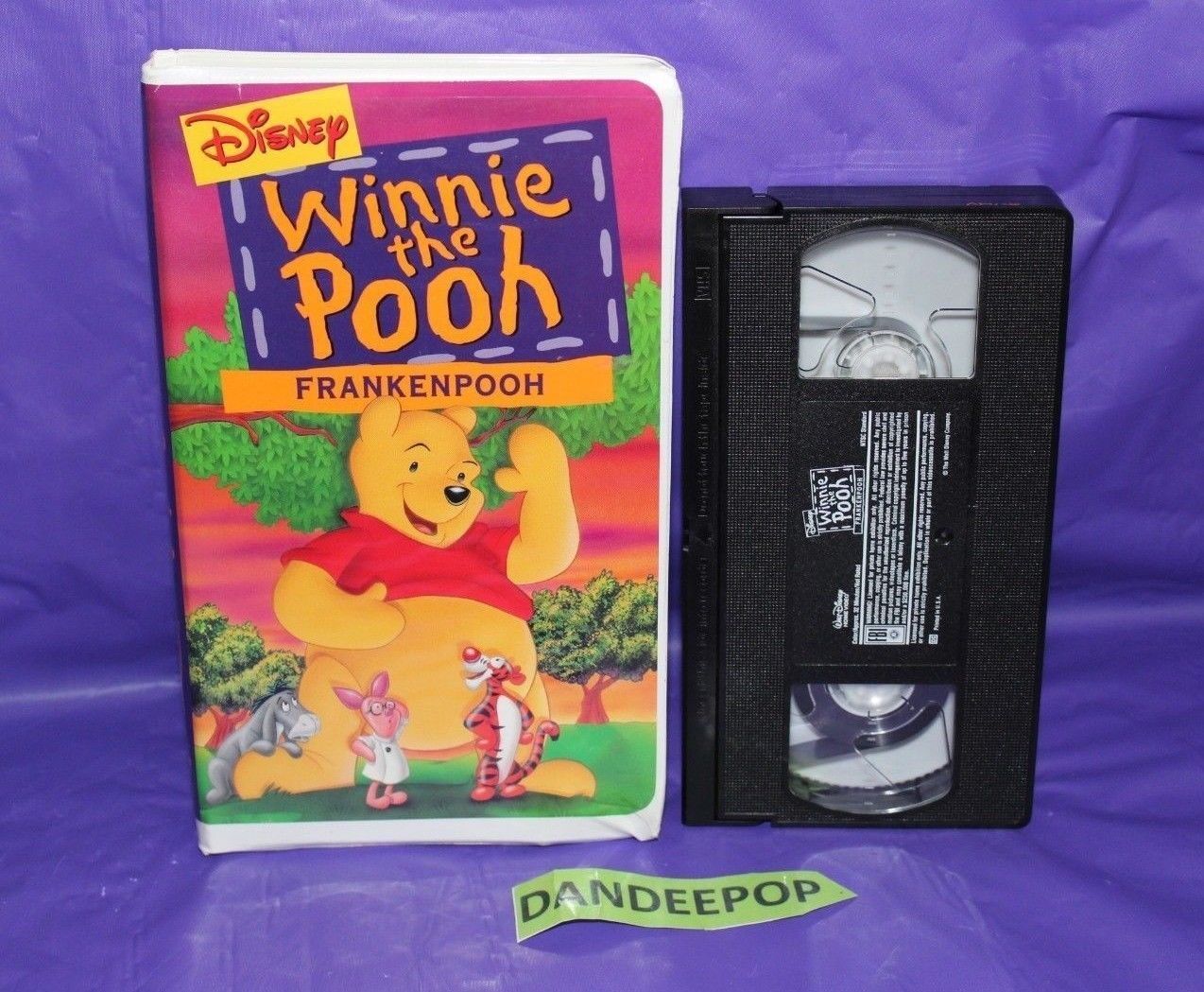 Winnie the Pooh - Frankenpooh (VHS, 1995) Disney Movie - VHS Tapes