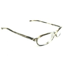 Gucci GG1416 PN7 Eyeglasses Frames Grey Horn Round Oval Full Rim 50-18-135 - $93.49